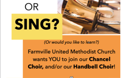 Join Our Chancel Choir or Handbells!