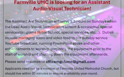 We Are Hiring – AV Tech