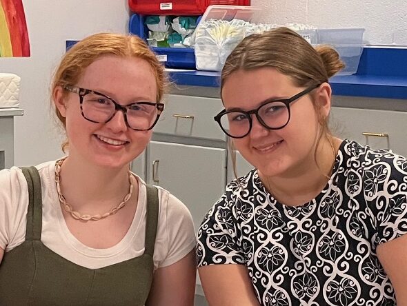 Julia Bennet and Ava Tibbs