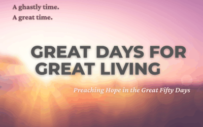 New Sermon Series starts April 19!